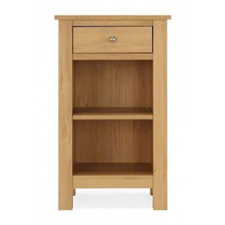 PPS Oak : Bàn Điện Thoại Nhỏ 2 Tầng + 0 Giỏ Cói